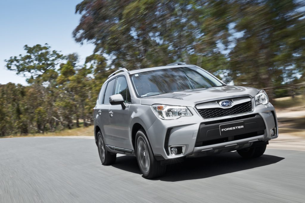 Subaru's XT sits atop the Forester range. Subaru's XT sits atop the Forester range.
